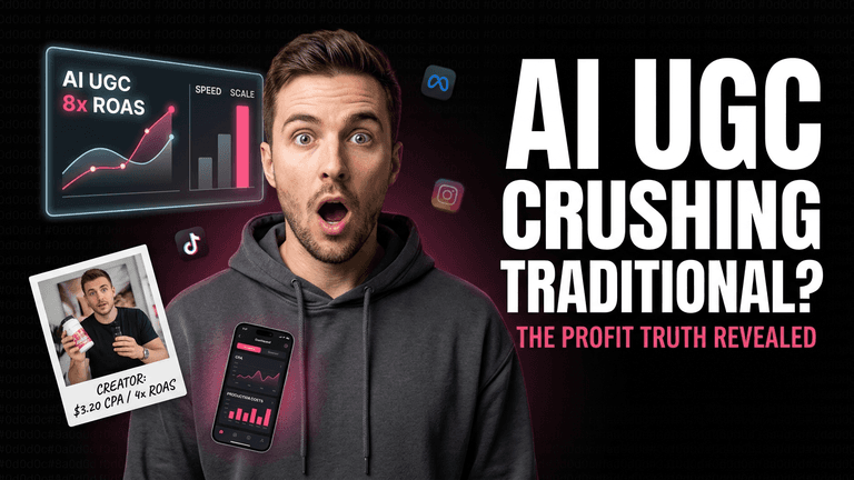 AI UGC vs UGC traditionnel : comparaison des performances en ads