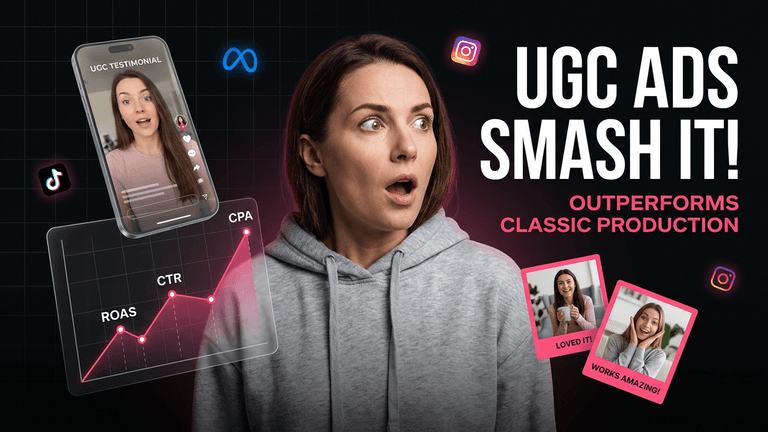 UGC testimonial ads : pourquoi ils surperforment les productions classiques